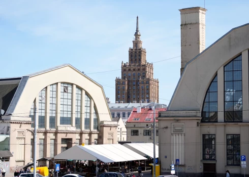 Рижский Центральный рынок.
