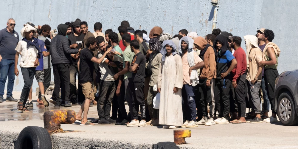 Grieķija ir viena no galvenajām Eiropas valstīm, kur ieplūst Ziemeļāfrikas migrantu masa (foto: Scanpix / Reuters)