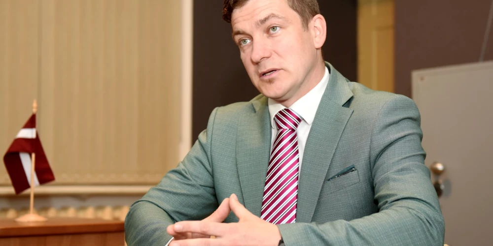 Centrālās vēlēšanu komisijas priekšsēdētājs Māris Zviedris.