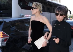 ФОТО: Рената Литвинова и Земфира под руку появились на афтепати показа Balenciaga в Париже
