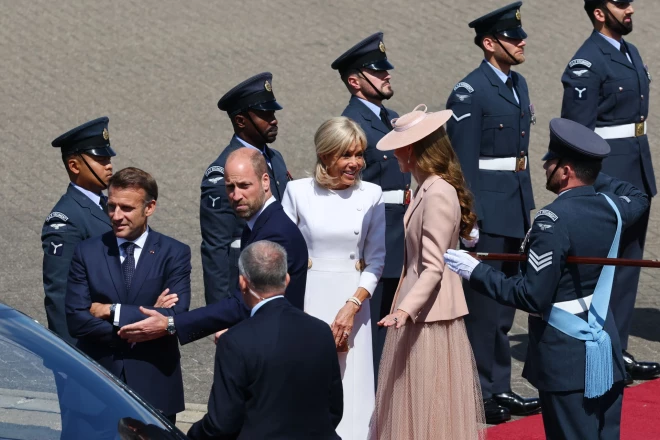 Brižitas Makronas attieksme pret princesi Ketrīnu bija sirsnīga un siltuma pilna.