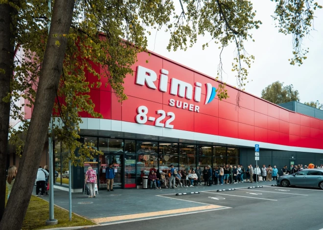 ФОТО: Rimi инвестировал более 830 тысяч евро в новый магазин в Риге