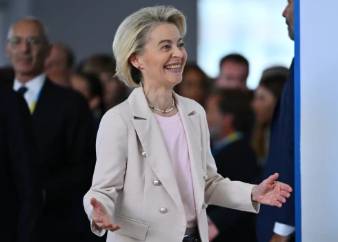 Eiropas Komisijas prezidente Urzula fon der Leiena.