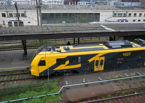 Elektrovilciens "Vivi" Rīgas Centrālajā stacijā.