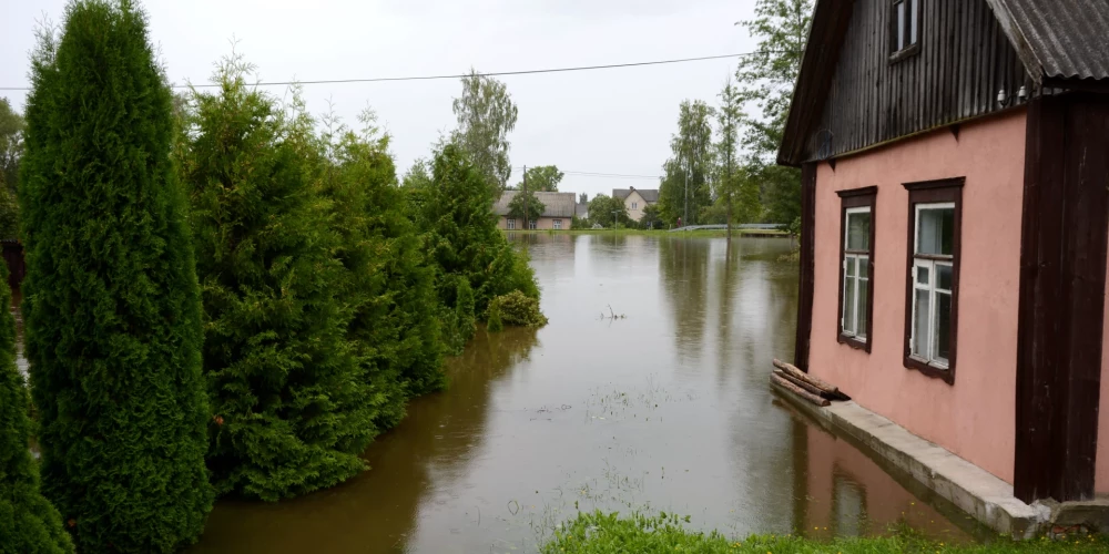Lietavu postījumi Augšdaugavas novadā pārsniedz 100 000 eiro.