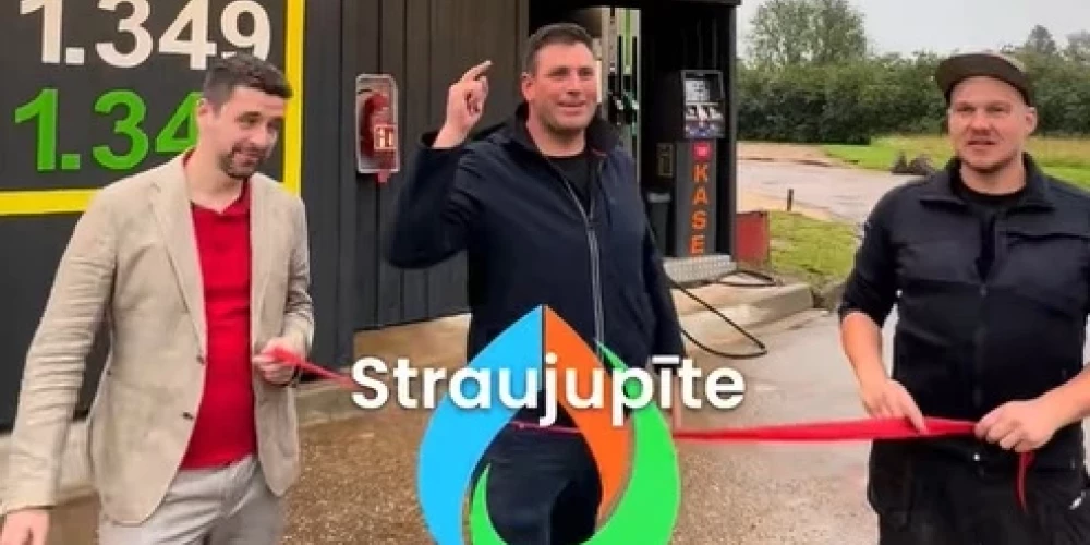 Siguldā atvērusies degvielas uzpildes stacijas (DUS) "Straujupītes" 15. stacija, un, kā redzams sociālajā vietnē "TikTok", to aktīvi reklamē bēdīgi slavenais uzņēmējs Oskars Zeiza. 