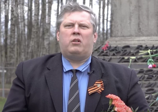 Krievu savienības biedrs paziņo, ka šūnu apraides brīdinājums ir "treniņš pirms atbrīvotāju ierašanās" un sauc latviešu valodu par mākslīgu