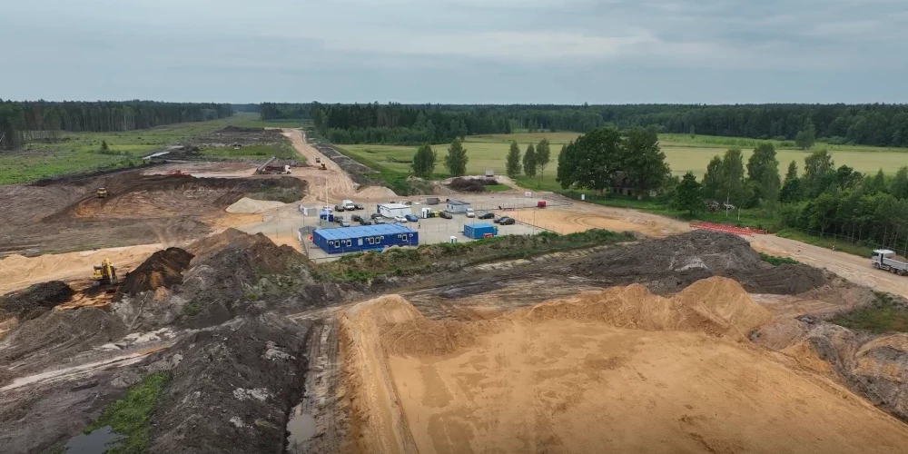"Rail Baltica" dzelzceļa pamattrasē dota zaļā gaisma liela mēroga būvdarbiem. 