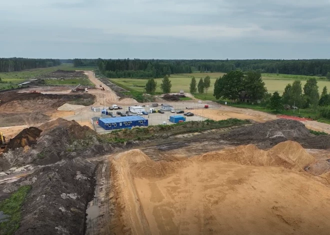 "Rail Baltica" dzelzceļa pamattrasē dota zaļā gaisma liela mēroga būvdarbiem