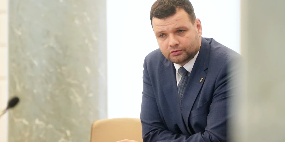 Labklājības ministrs Reinis Uzulnieks.