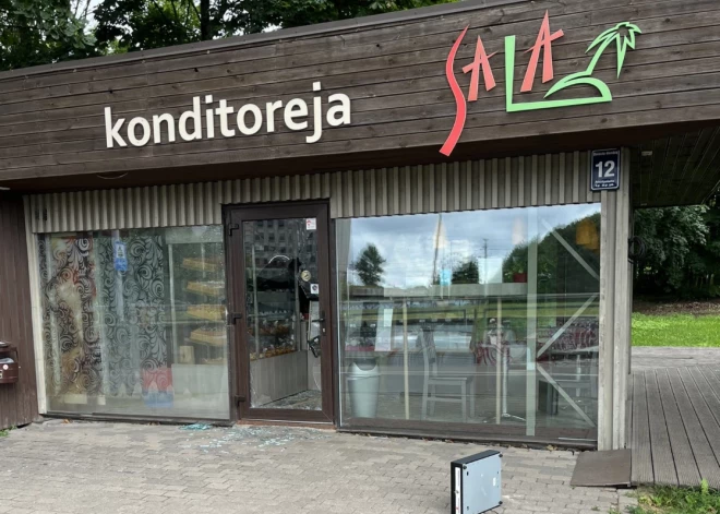 Notikusi zādzība konditorejā Ķīpsalā