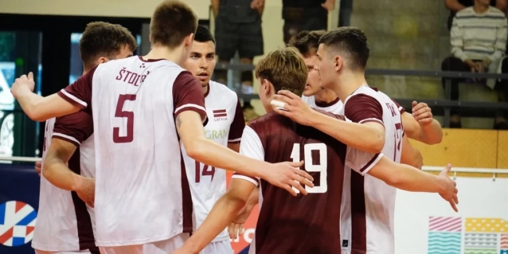 Latvijas volejbolisti Eiropas U-22 čempionāta kvalifikācijas turnīra noslēdz ar zaudējumu poļiem.