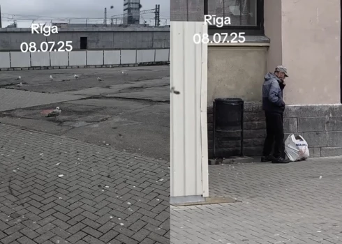 На этих кадрах Рига выглядит не лучшим образом.