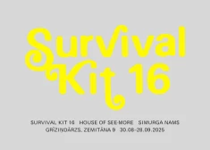 Latvijas Laikmetīgās mākslas centrs izziņo "Survival Kit 16" norises vietu un dalībniekus