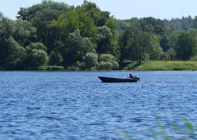 Apgāžoties laivai, Gaujā noslīcis cilvēks