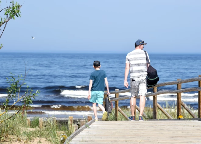 No Rīgas peldvietām siltākais ūdens ir Bābelīša ezerā