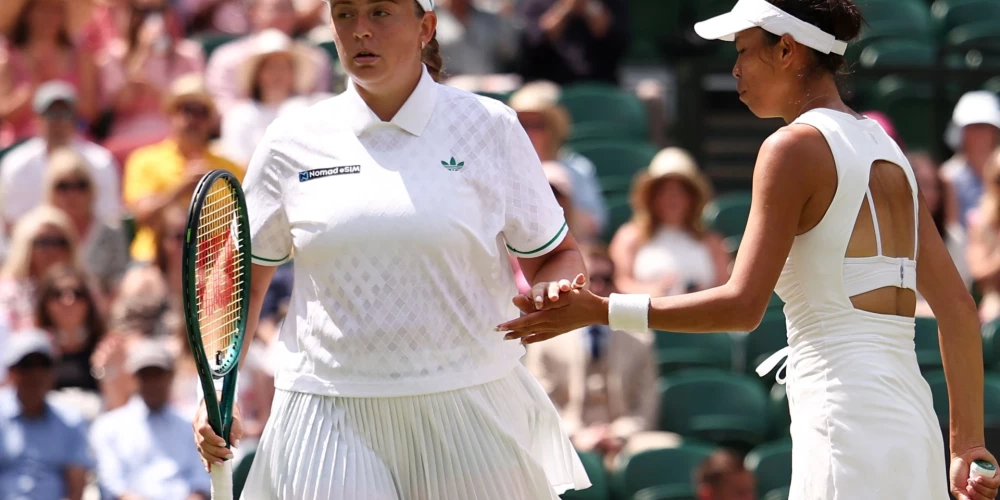 Aļona Ostapenko ar taivānieti Suveju Sji bija viena uzvarēta seta attālumā no Vimbldonas čempiontitula, diemžēl pārākas bija pretinieces.
