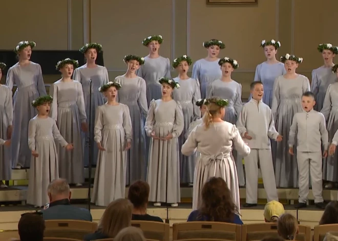 Balvu Mūzikas skolas 2.-9.klašu koris saņem Lielo balvu Skolu jaunatnes dziesmu un deju svētku Koru konkursā