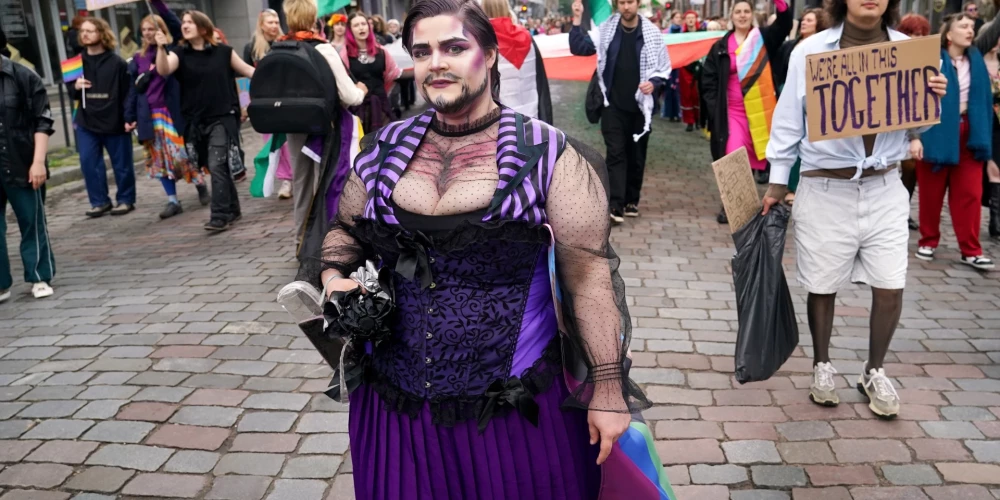 Шествие Riga Pride 2025.