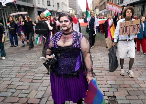Шествие Riga Pride 2025.