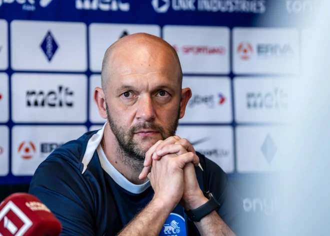 RFS treneris Morozs Čempionu līgas kvalifikācijas atbildes spēlē no komandas sagaida kvalitatīvāku sniegumu