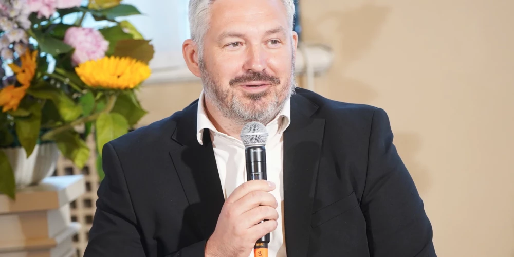 Svētku operatīvās vadības grupas vadītājs Artis Velšs.