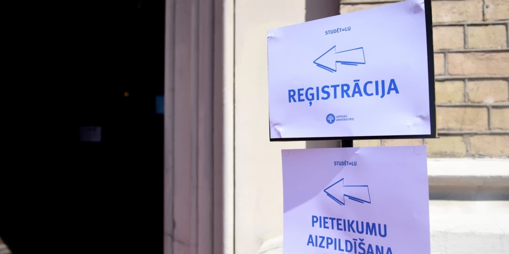 Kopējais pieteikumu skaits pamatstudijām deviņās Latvijas augstskolās pārsniedzis 5000.