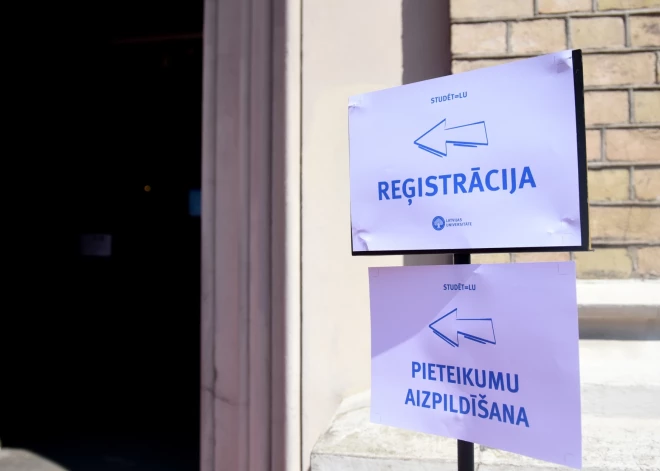 Pieteikumu skaits studijām deviņās Latvijas augstskolās pārsniedzis 5000