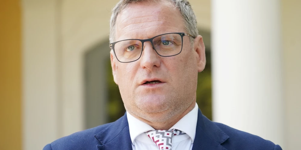 Rīgas domes priekšsēdētājs Viesturs Kleinbergs. 