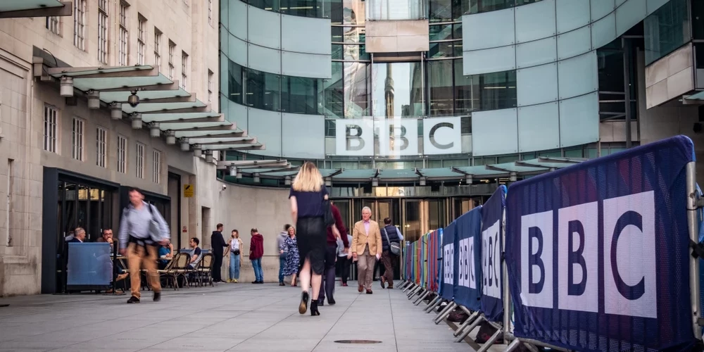 Штаб-квартира BBC в Лондоне.