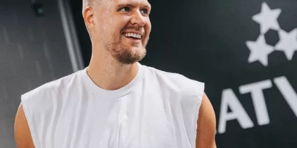 Kristaps Porziņģis gatavojas Eiropas čempionātam (ekrānuzņēmums no "Instagram")