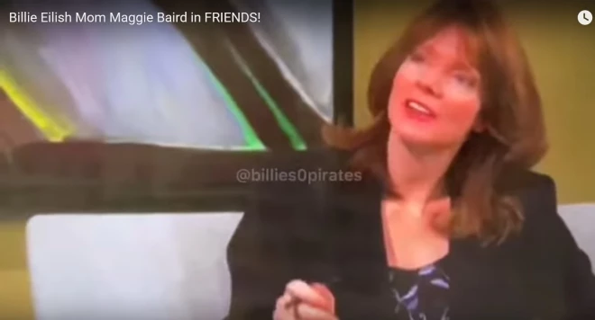 Billijas Ailišas mamma Megija Bērda seriālā “Draugi”.