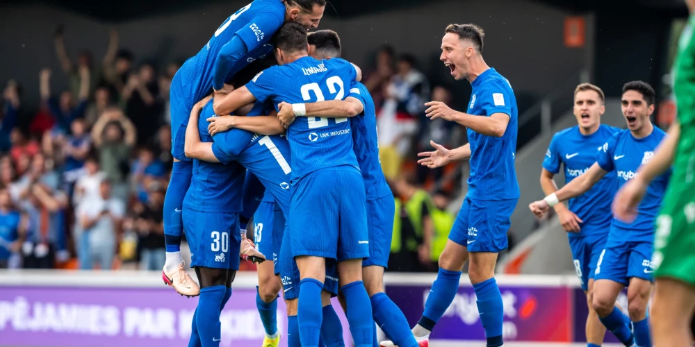 RFS pieveica Tallinas "Levadia" gan viesos, gan mājās (foto: Sanita Ieva Sparāne / FC RFS)