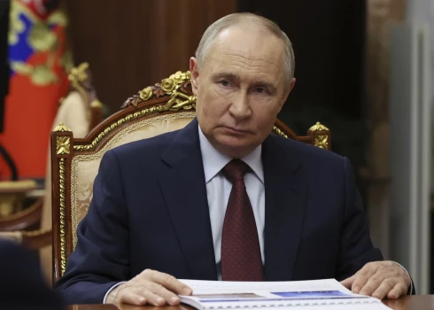 Krievijas diktators Vladimirs Putins. 