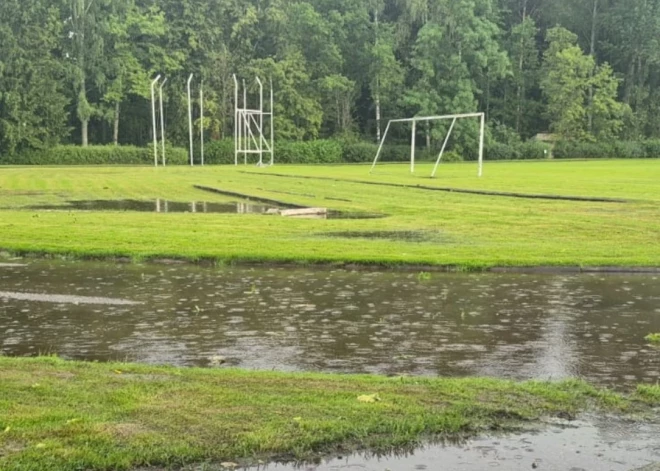 Jaungulbenē plūdu dēļ atcelts Gunāra Pāvuliņa piemiņas kauss