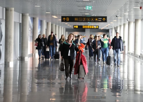 Pasažieru terminālis starptautiskajā lidostā "Rīga".