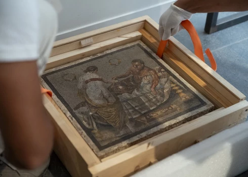 Древние римляне любили разное искусство.