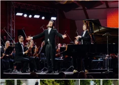 FOTO: Vējoņi, Zatleri un citi klaviermūzikas mīļi "Jūrmalas festivālā" bauda virtuozo Osokinu koncertu