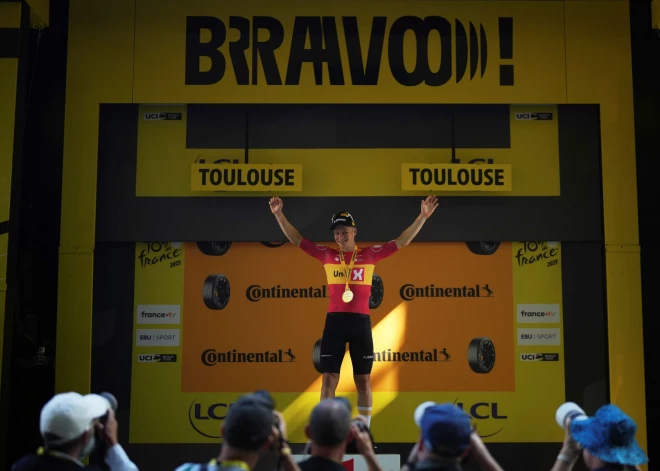 “Tour de France” 11. posms: uzvaru izcīna Ābrahamsens, latviešiem – bez augstām pozīcijām