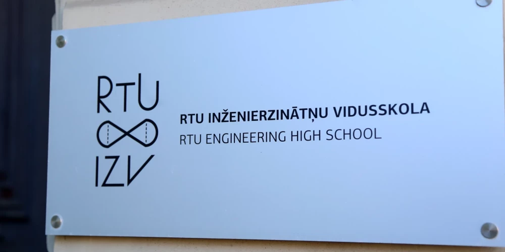 Rīgas Tehniskās universitātes Inženierzinātņu vidusskolas ēka.