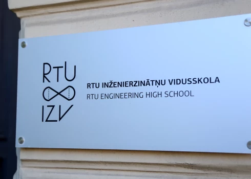 Rīgas Tehniskās universitātes Inženierzinātņu vidusskolas ēka.