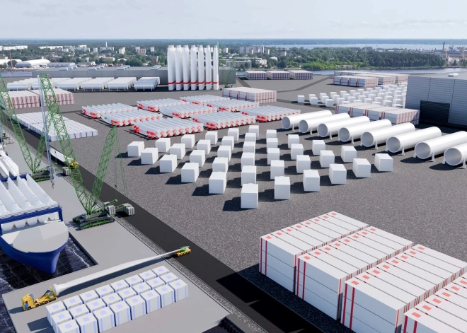 FOTO: Kundziņsala kļūst par jauno Rīgas industriālo centru