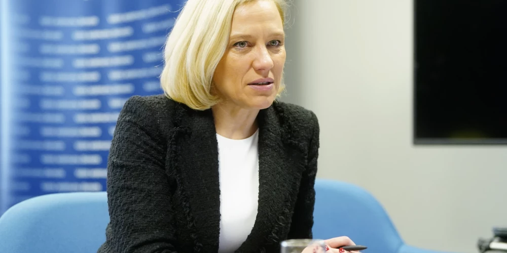 Valsts ieņēmumu dienesta ģenerāldirektore Baiba Šmite-Roķe.
