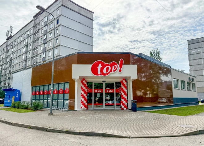 ФОТО: в Золитуде открылся новый магазин top! - вложено более миллиона евро