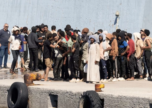 Grieķija ir viena no pirmajām Eiropas valstīm, kur no Āfrikas un Tuvajiem Austrumiem ierodas migranti (foto: Scanpix / Reuters)