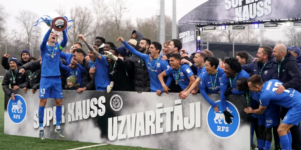 "Riga", kas šogad izcīnīja Latvijas superkausu, UEFA Konferences līgas kvalifikāciju sāks no otrās kārtas