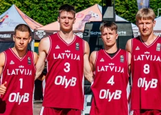 Latvijas U-21 izlases 3x3 basketbolā izcīna otrās vietas Nāciju līgas ceturtajā turnīrā