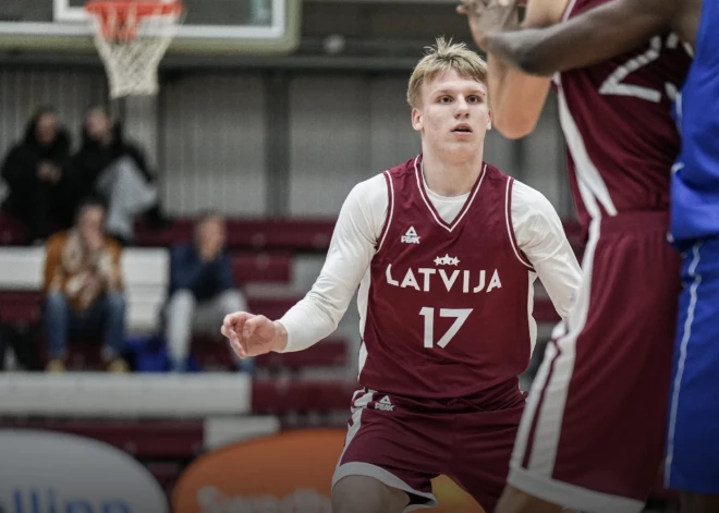 Latvijas U-16 basketbolisti izcīna uzvaru pirmajā no divām pārbaudes spēlēm ar Gruziju