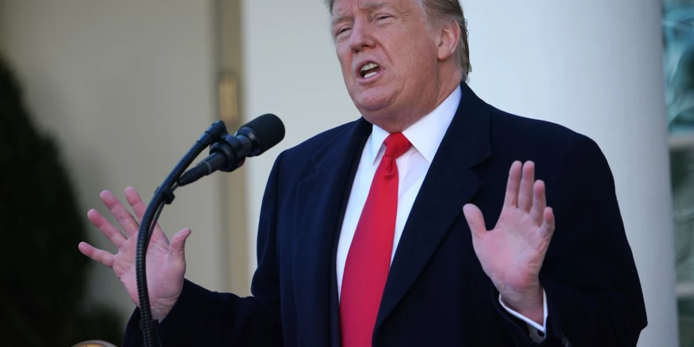 Donalds Tramps norāda, ka ASV gatavojas investēt dronu ražošanā Ukrainā.