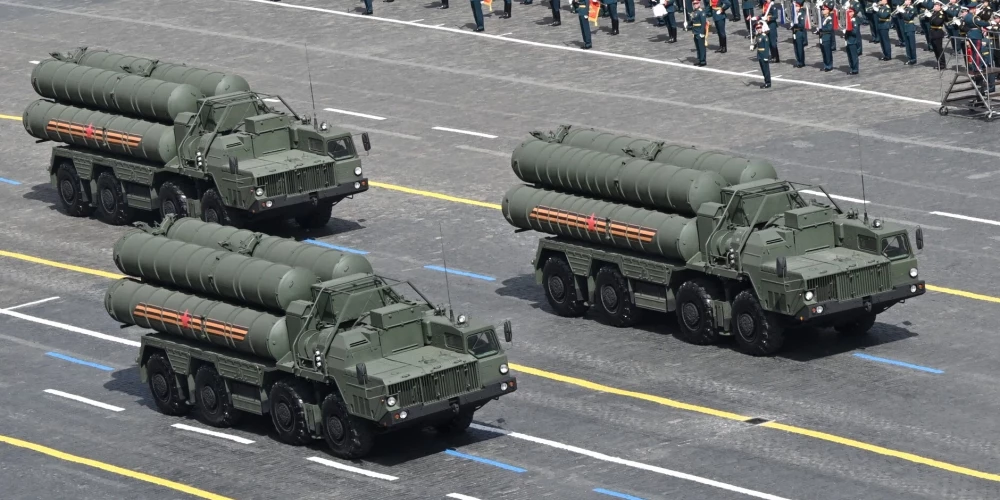 Militārā parāde Krievijā.
